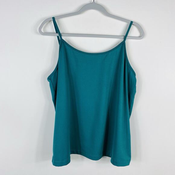 Lane Bryant Plus Size 14 16 Camisole Cami Top Green - Picture 1 of 4